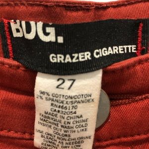 BDG Pants - BDG Twill Grazer Cigarette Pant BDG Pants - BDG Twill Grazer Cigarette Pant